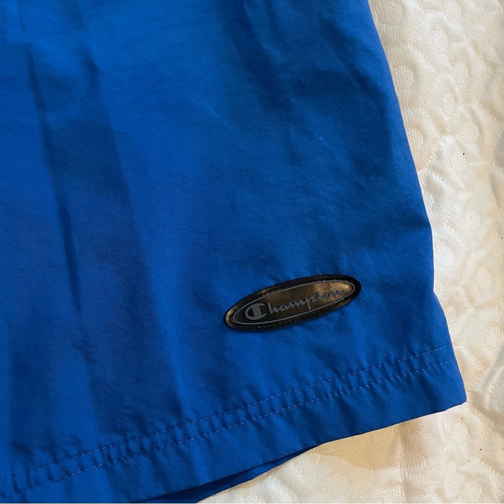 Champion Men’s Blue Swim Trucks Fully Lined XL Pockets Beach Pool Summer Netting - Picture 2 of 9